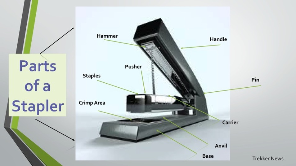 what are staplers made of